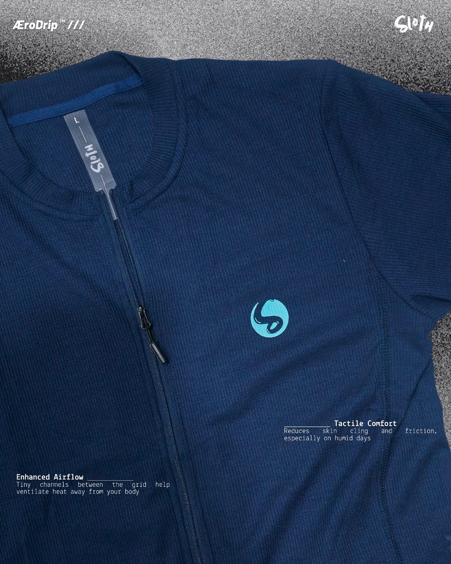 Sloth AeroDrip ™️ Zip Tee