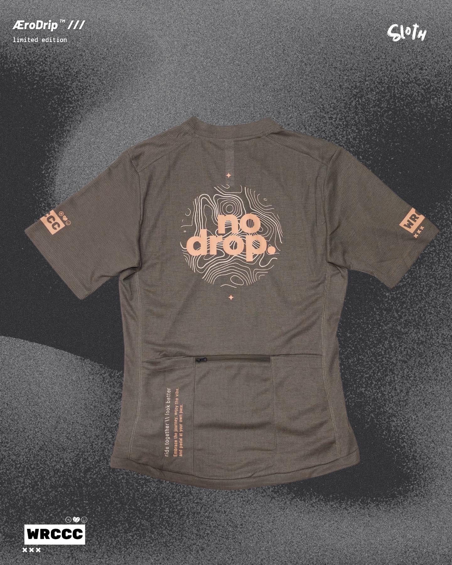No Drop — WRCCC X Sloth Ph (We Ride Coffee Cycling Club) Collab Jersey