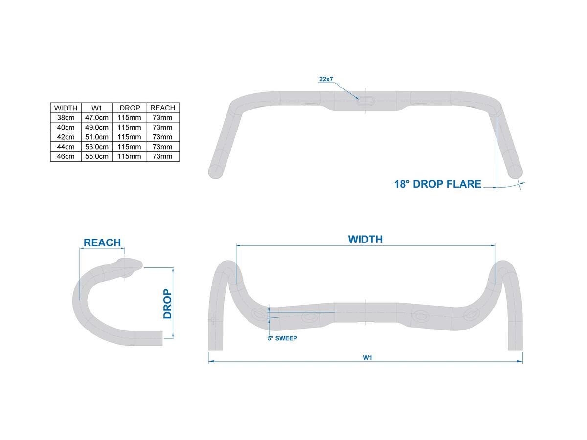Ritchey BAR COMP BUTANO internal Routing BB Black