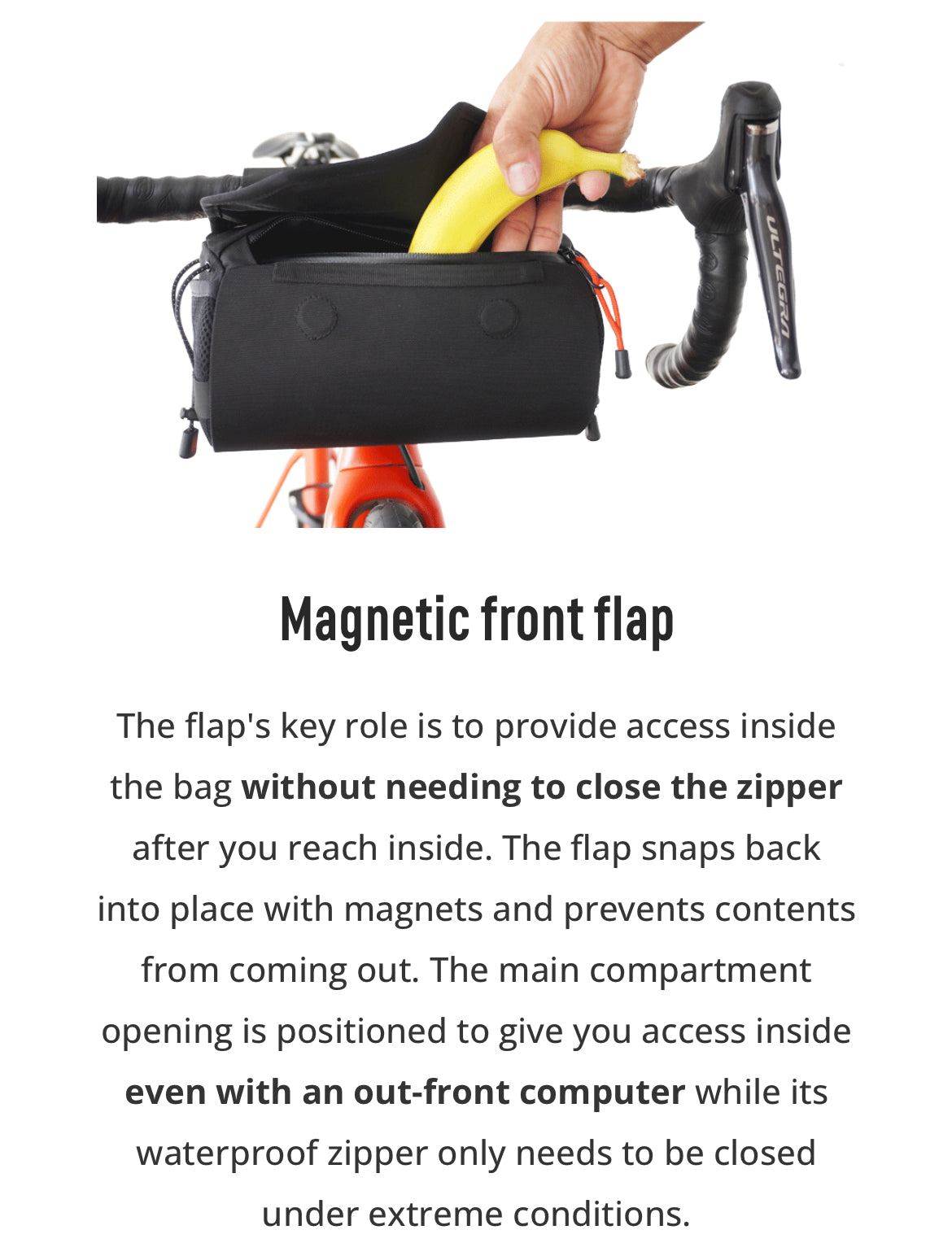 Post Carry Handle Bar Bag