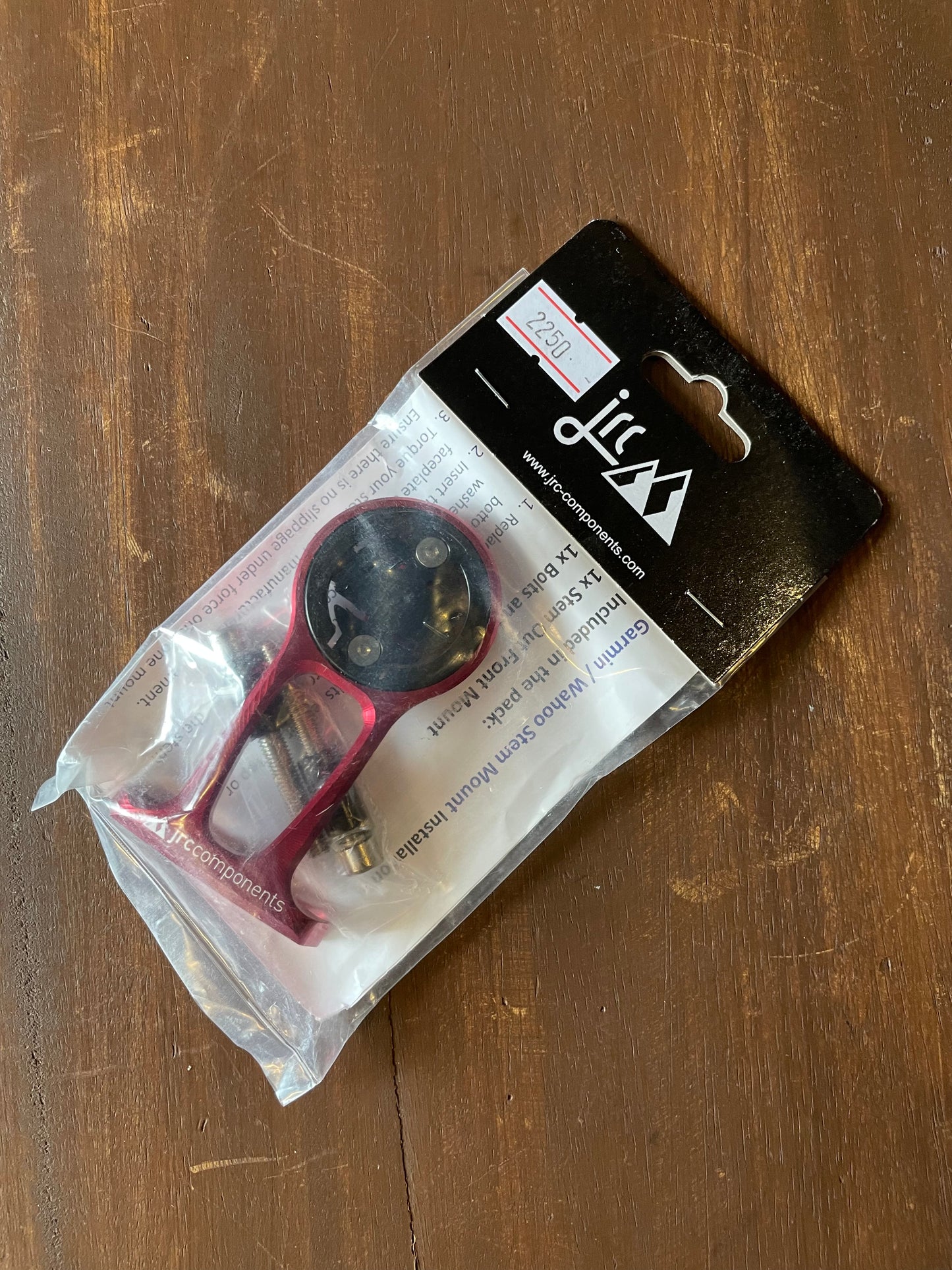 JRC Stem Out Front Mount for Garmin