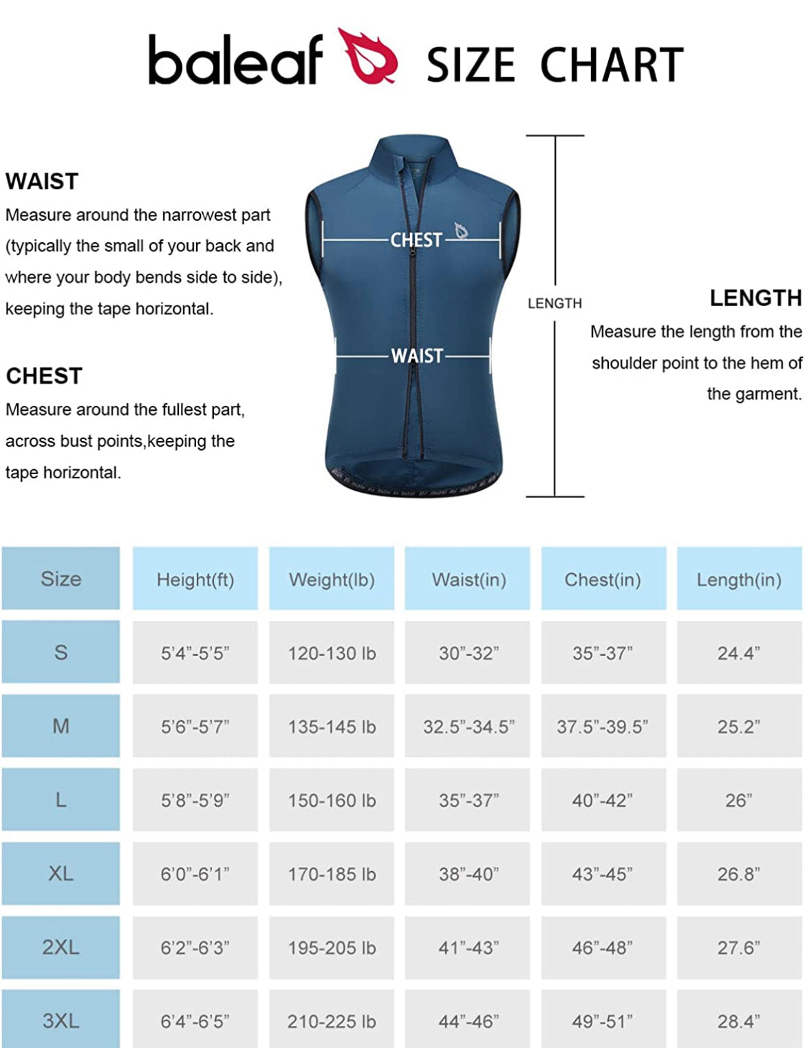 Baleaf Gilet/ Bike Vest