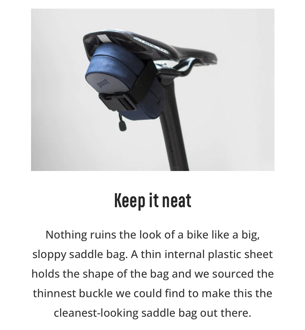 Post Carry Saddle Bag