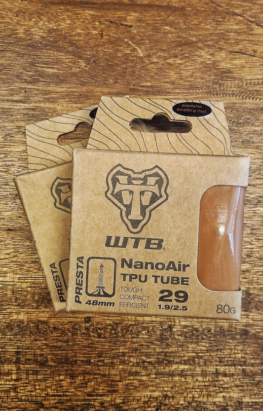 WTB Tube, Nano
Air TPU Presta Valve 48mm